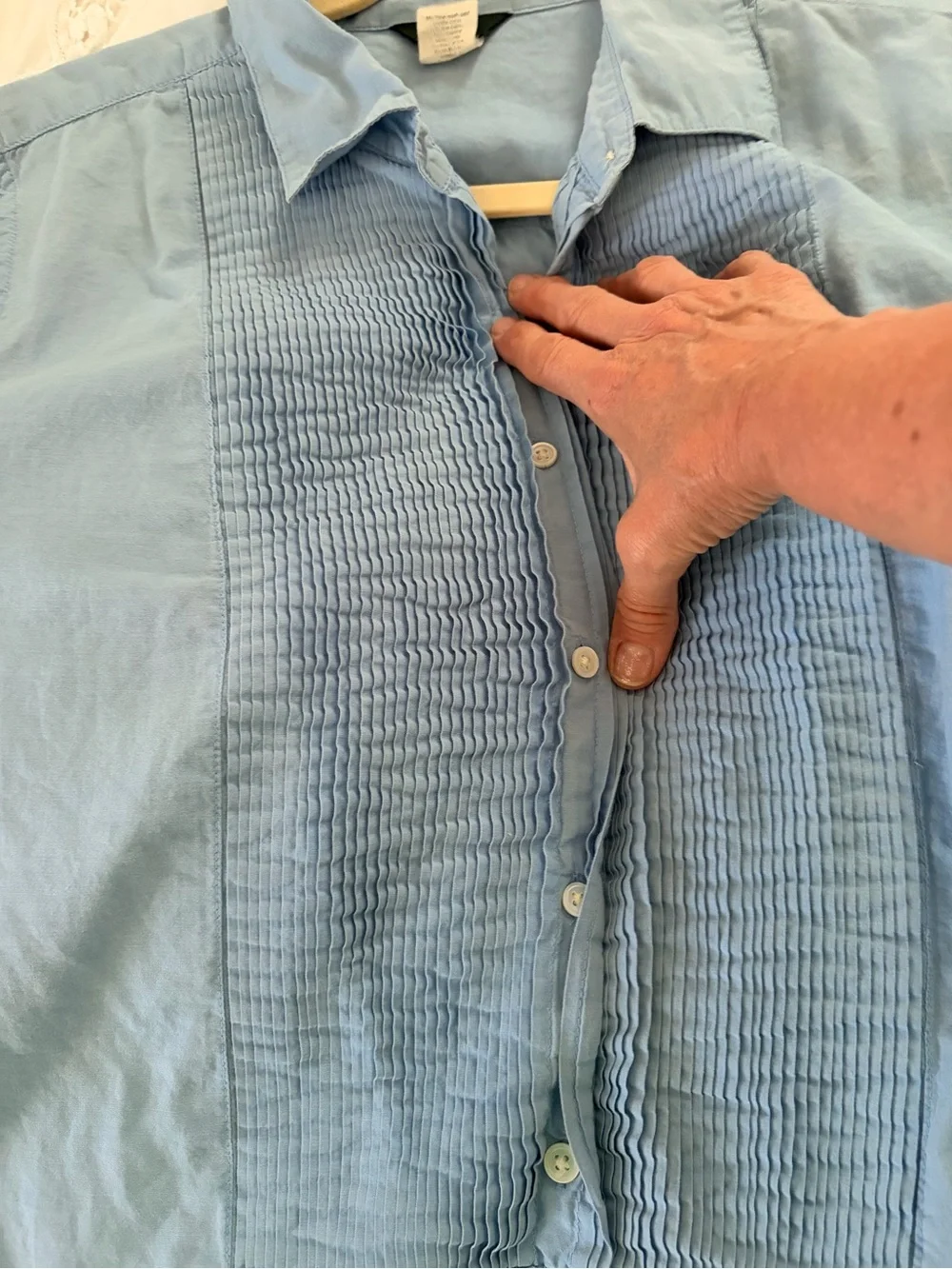 J. Crew Sky Blue Cotton Shirt